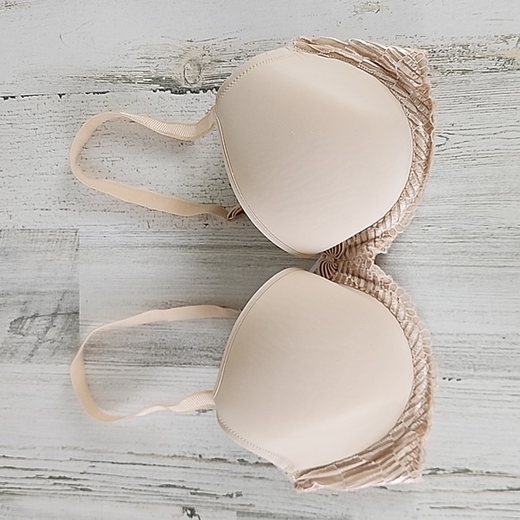 Wacoal tan beige La Femme underwire tshirt bra Size 34D - Picture 1 of 11